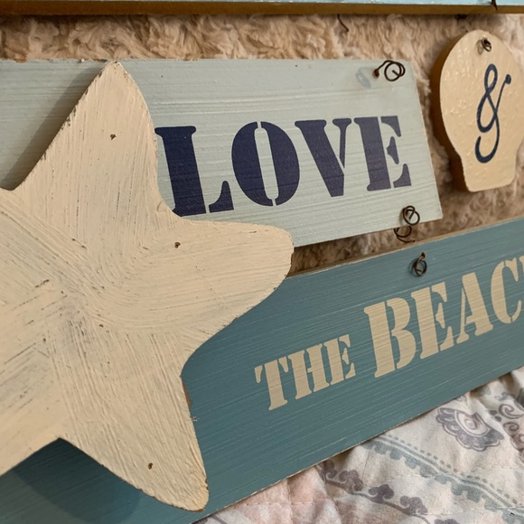Beach Nautical Theme Hanging Wall Decor - Picture 2 of 4